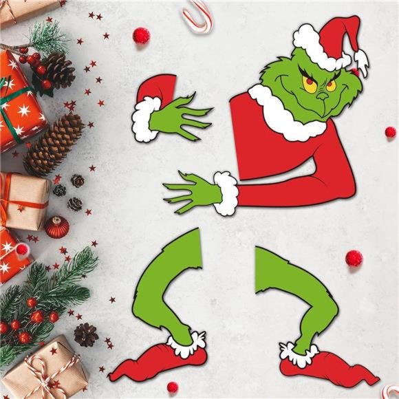 Funny Christmas Decorations for Tree  |  4pcs Xmas Tree Topper Christmas - Picture 6 of 7